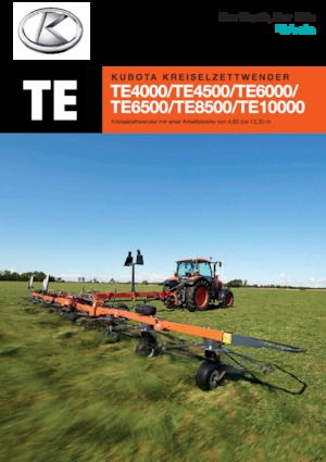 Rotorzettwender Kubota TE4046