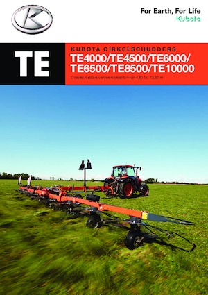 Rotorzettwender Kubota TE10514C