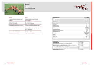 Rotorzettwender Fella TH 540 T Hydro
