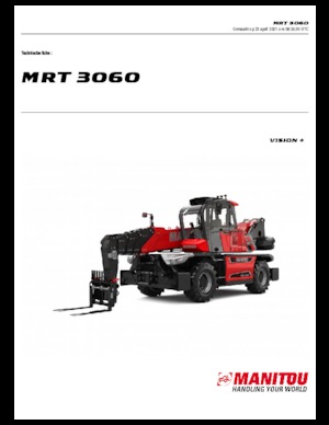 Teleskopen mit Oberwagen Manitou MRT 3060-360 175 Y