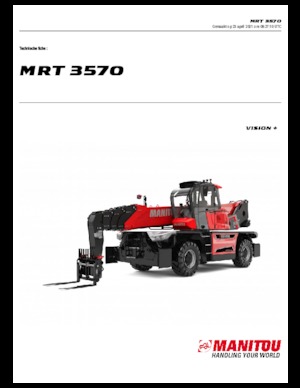 Teleskopen mit Oberwagen Manitou MRT 3570-360 210 Y