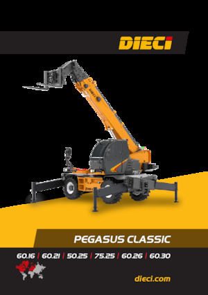 Teleskopen mit Oberwagen Dieci Pegasus 60.26