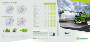 Teleskopen mit Oberwagen Merlo Roto 40.16 EE