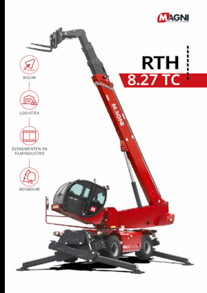 Teleskopen mit Oberwagen MAGNI RTH 8.27 TC