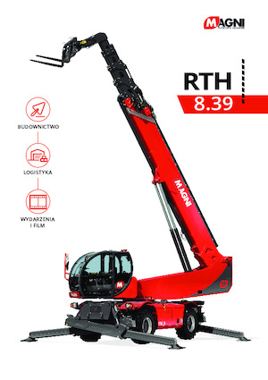 Teleskopen mit Oberwagen MAGNI RTH 8.39