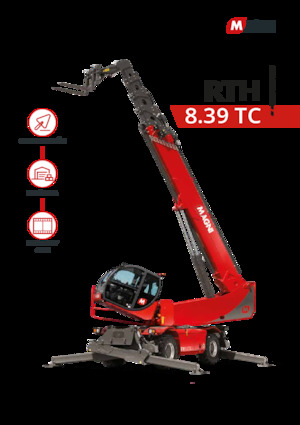 Teleskopen mit Oberwagen MAGNI RTH 8.39 TC