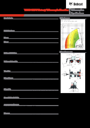 Teleskopen mit Oberwagen Bobcat TR50.180