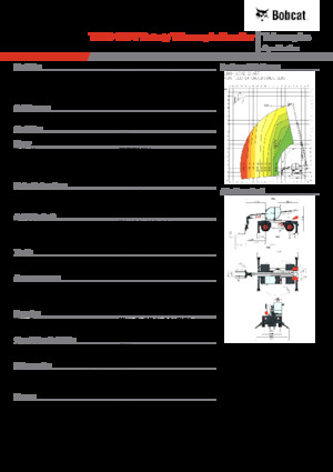 Teleskopen mit Oberwagen Bobcat TR50.180