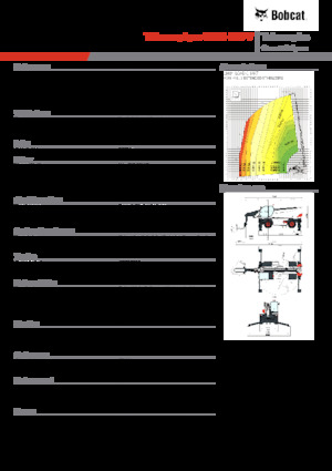 Teleskopen mit Oberwagen Bobcat TR60.350
