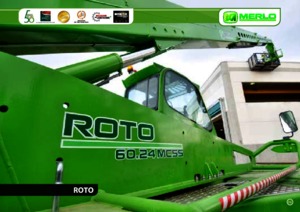 Teleskopen mit Oberwagen Merlo Roto 40.26 MCSS