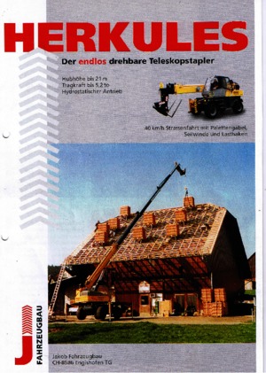 Teleskopen mit Oberwagen Herkules TD 45210