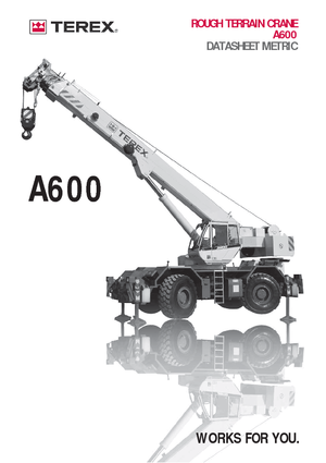 RT-Krane Terex Bendini A 600