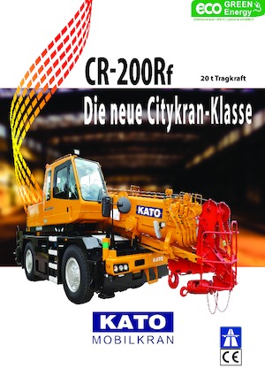 RT-Krane Kato CR 200 Rf
