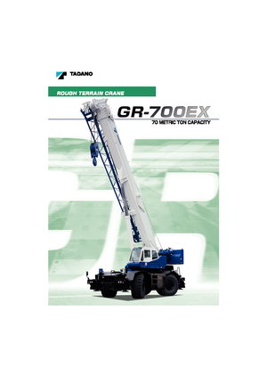 RT-Krane Tadano GR 700 EX