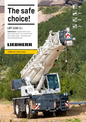 RT-Krane Liebherr LRT 1100-2.1