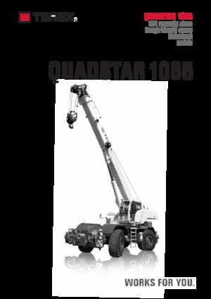 RT-Krane TEREX CRANES Quadstar 1065