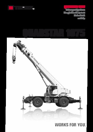 RT-Krane TEREX CRANES Quadstar 1075