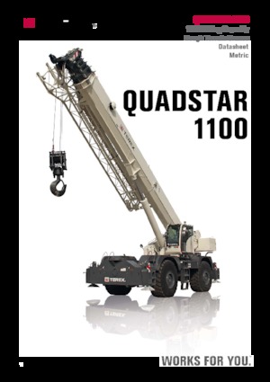 RT-Krane TEREX CRANES Quadstar 1100
