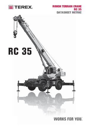 RT-Krane Terex Bendini RC 35  (4x4x4)