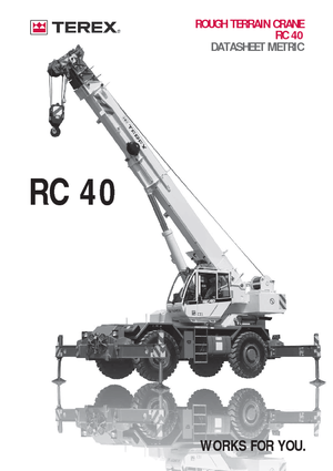 RT-Krane Terex Bendini RC 40 (4x4x4)