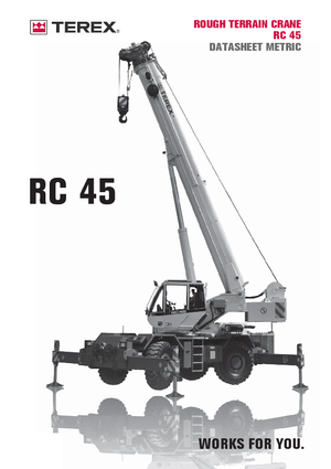 RT-Krane Terex Bendini RC 45 (4x4x4)