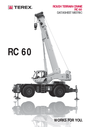 RT-Krane Terex Bendini RC 60  (4x4x4)