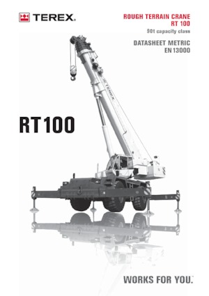 RT-Krane TEREX CRANES RT 100