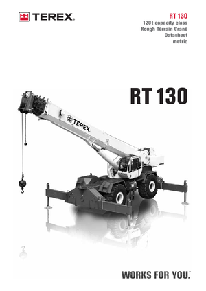 RT-Krane Terex Bendini RT 130
