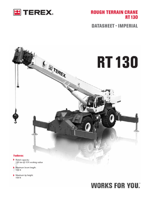 RT-Krane Terex Bendini RT 130