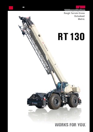 RT-Krane TEREX CRANES RT 130