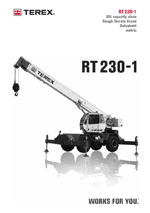 RT-Krane Terex Bendini RT 230-1