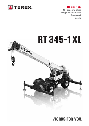 RT-Krane Terex Bendini RT 345 XL