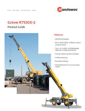 RT-Krane Grove RT530E-2 