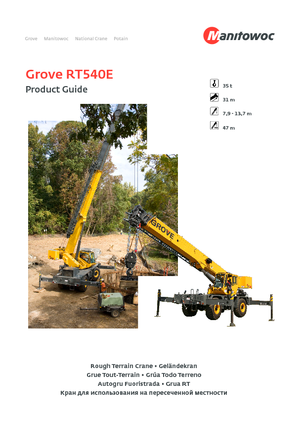 RT-Krane Grove RT540E 
