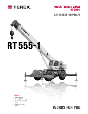 RT-Krane Terex Bendini RT 555-1