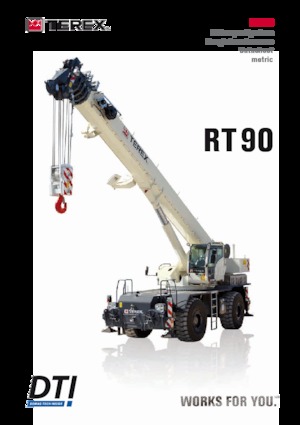 RT-Krane TEREX CRANES RT 90