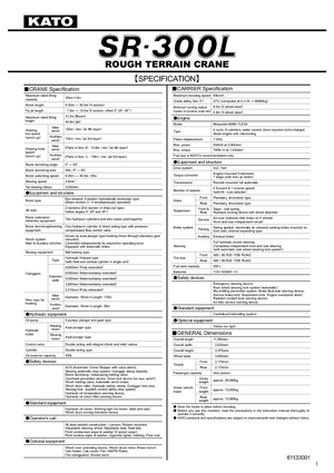 RT-Krane Kato SR 300 L 4x4