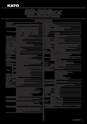 RT-Krane Kato SR-300 LX