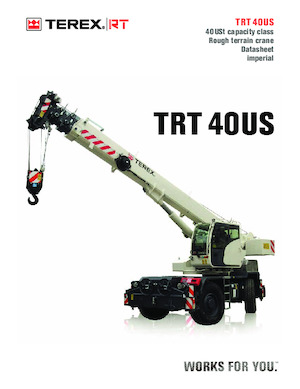 RT-Krane TEREX CRANES TRT 40US
