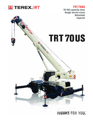RT-Krane TEREX CRANES TRT 70US