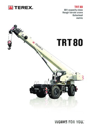 RT-Krane TEREX CRANES TRT 80