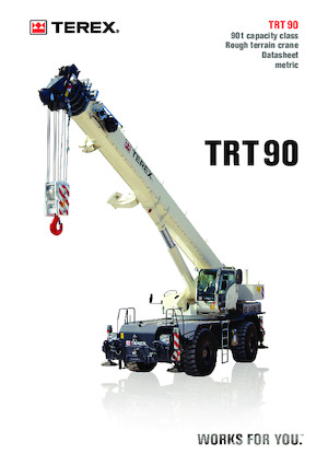 RT-Krane TEREX CRANES TRT 90