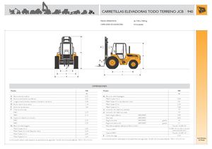 Geländestapler JCB 940-4