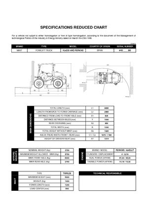 Geländestapler Mast Explorer H 20 DL