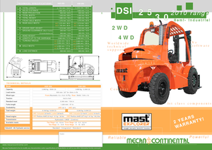 Geländestapler Mast Explorer H 30 DA