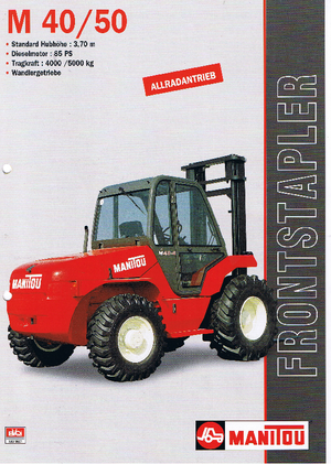 Geländestapler Manitou M 40.4
