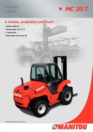 Geländestapler Manitou MC 30