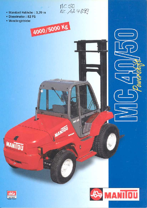 Geländestapler Manitou MC 40 CP