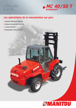 Geländestapler Manitou MC 50 PS