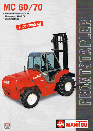Geländestapler Manitou MC 70 T PS